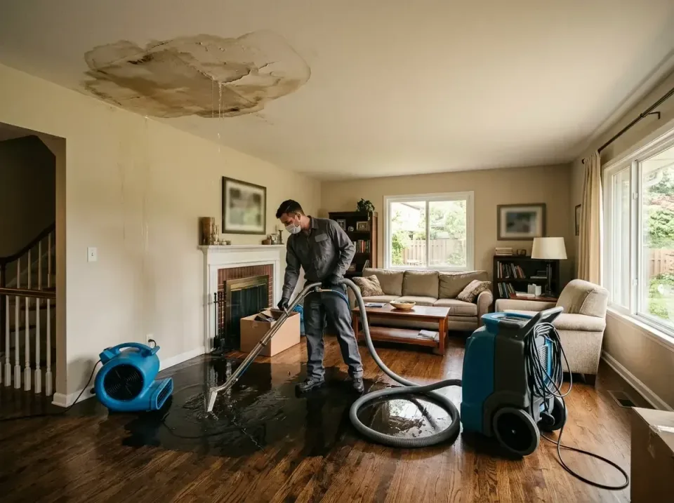 attic-pipe-burst-ceiling-drip-008 — frequently asked questions, Water Damage Restoration & Carpet Care in Riverdale Park, MD